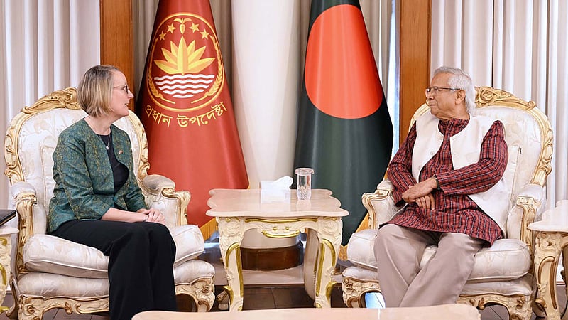 ইউনূস-সারাহ বৈঠকে সম্পদ পুনরুদ্ধার নিয়ে আলোচনা