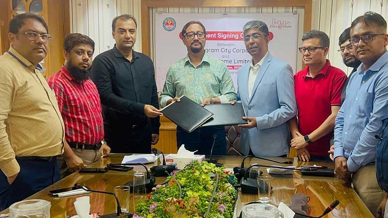 চট্টগ্রামের ৫ ওয়ার্ডে তারের জঞ্জাল সরানোর উদ্যোগ সিসিসির