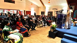 ফ্রান্সে জুম্ম শিল্পী তুফান চাকমার একক চিত্রপ্রদর্শনী