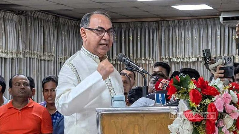 আগে যারা স্থানীয় নির্বাচন চায়, তারা সর্বনাশ চায়: মির্জা আব্বাস