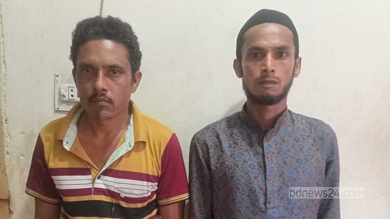 শরীয়তপুরে হাতকড়াসহ পালানো দুই আসামি গ্রেপ্তার