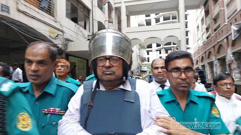 গণআন্দোলনে ইলিয়াস হত্যা মামলায় কারাগারে সাবেক এমপি বাদশাহ