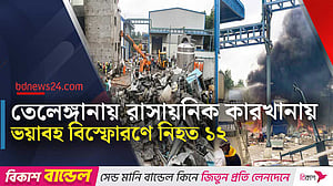 ভারতে রাসায়নিক চুল্লি বিস্ফোরণে ধসে পড়েছে ভবন, হতাহত