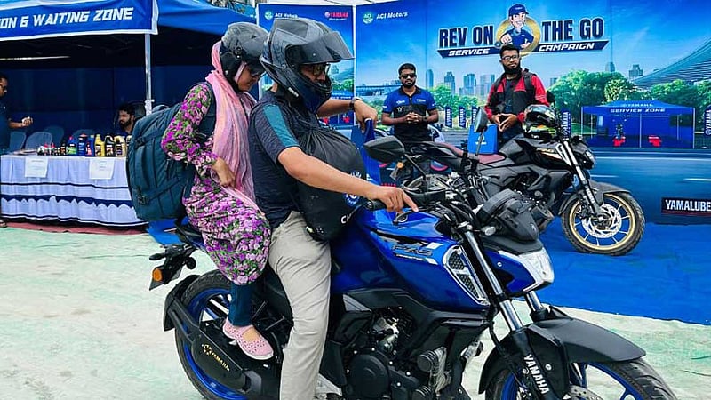 ঈদযাত্রায় ইয়ামাহার ‘রেভ অন দ্য গো’