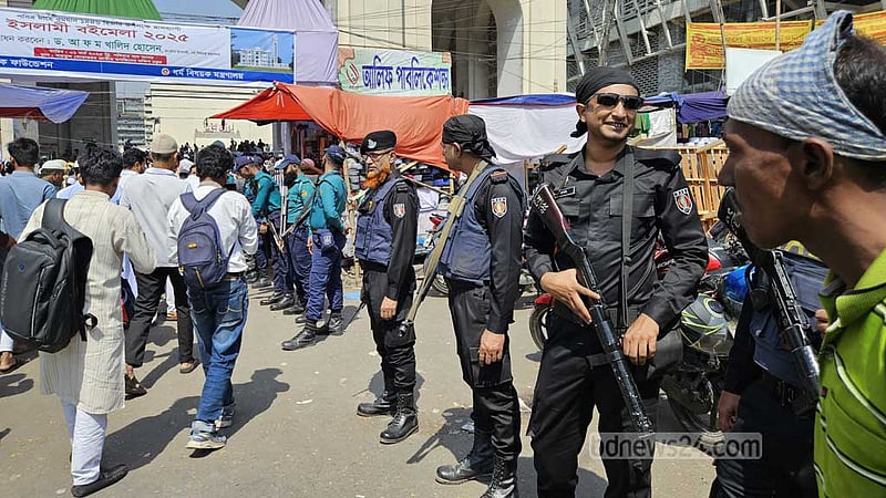 হিযবুতের কর্মসূচি: বায়তুল মোকাররম এলাকায় কড়াকড়ি