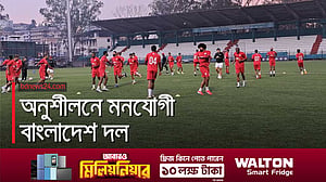 শিলংয়ে জোর প্রস্তুতি চলছে বাংলাদেশ দলের