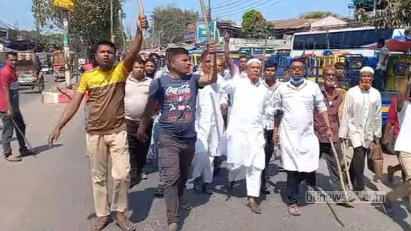 শ্রমিক নেতাকে মারধর: ৬ ঘণ্টা পর বগুড়ায় যান চলাচল শুরু