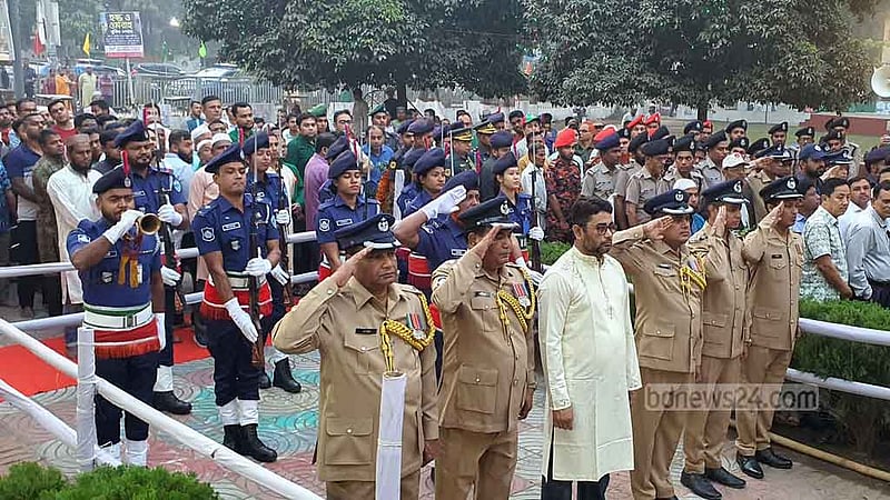 মুক্তিযুদ্ধে শহীদদের শ্রদ্ধা জানাননি ব্রাহ্মণবাড়িয়ার এসপি, সমালোচনা