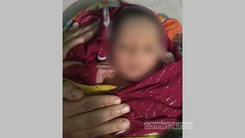 ব্রাহ্মণবাড়িয়ায় কান্নার আওয়াজ পেয়ে ঝোপ থেকে নবজাতক উদ্ধার