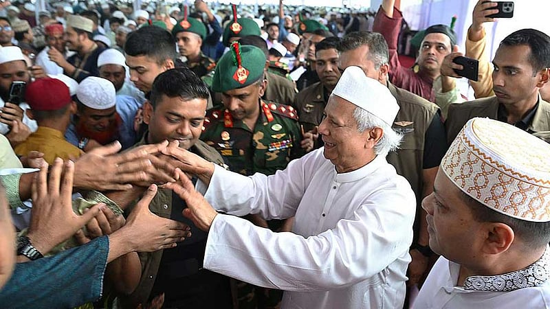 ১৭ বছর পরে জাতীয় ঈদগাহের ঈদ জামাতে সরকারপ্রধান