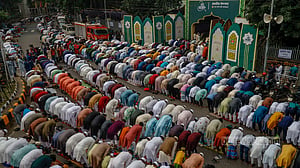 জাতীয় ঈদগাহে ঈদ জামাত