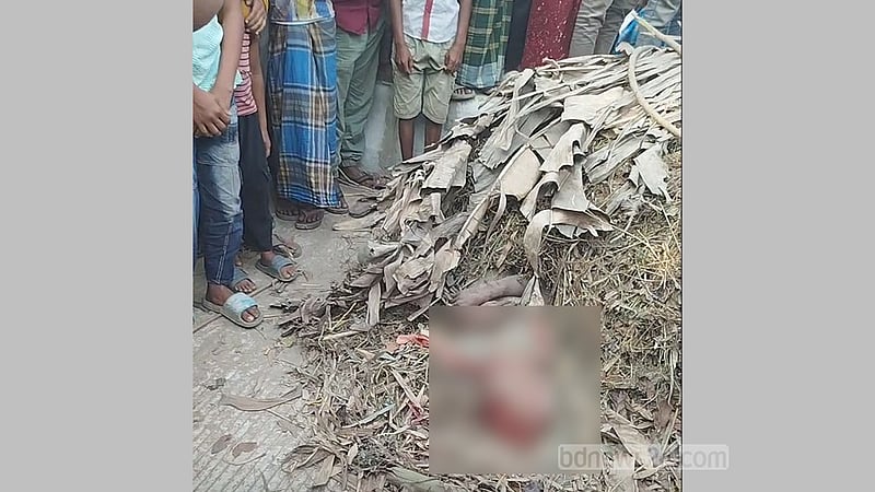 গাইবান্ধায় আবর্জনার স্তূপে মিলল মুখ বাঁধা যুবকের লাশ