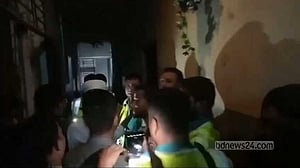 গাজীপুরে আবাসিক হোটেল থেকে আটক ৯, আসবাবপত্র ভাঙচুর করে আগুন