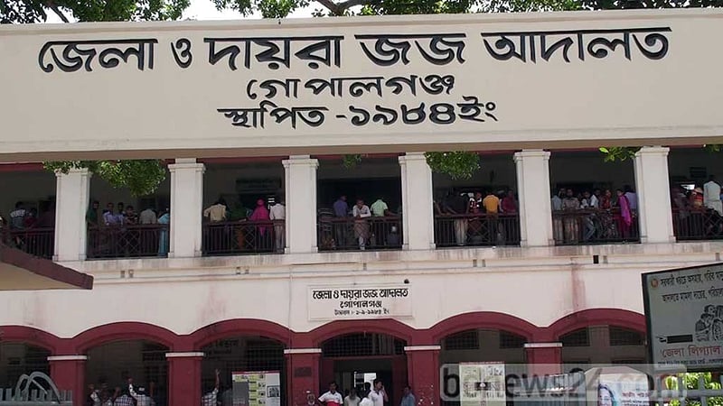 গোপালগঞ্জে হত্যা মামলায় স্ত্রীসহ দুইজনের ফাঁসির রায়