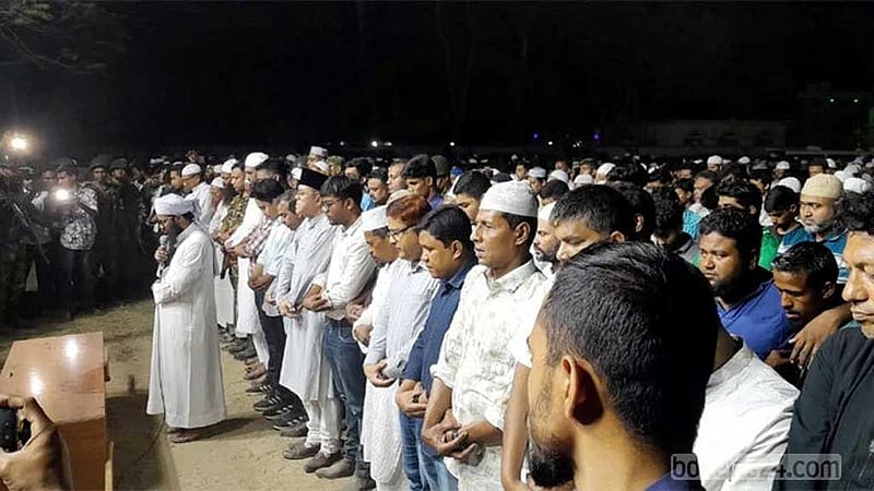 ২ দফা জানাজা শেষে চিরনিদ্রায় মাগুরার শিশুটি