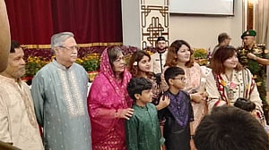 বঙ্গভবনে ঈদের শুভেচ্ছা বিনিময় রাষ্ট্রপতির