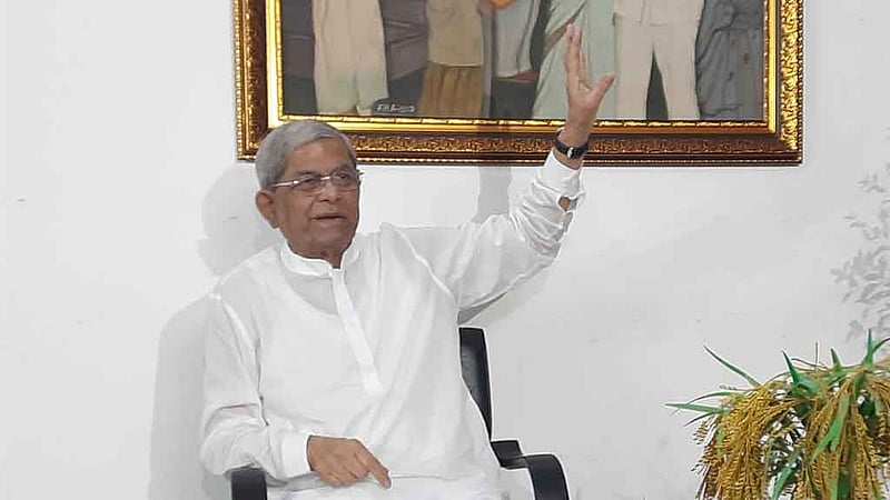 নির্বাচনের রোডম্যাপ না দেওয়া সরকারের ‘অনভিজ্ঞতার ফল’: ফখরুল