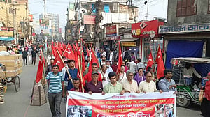 ময়মনসিংহে বাম জোটের মিছিলে হামলায় জড়িতদের গ্রেপ্তার দাবি