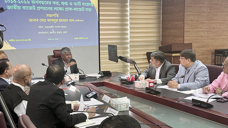 এআরও-মেম্বার আপনার চেয়েও শক্তিশালী: এনবিআর চেয়ারম্যানকে ব্যবসায়ী
