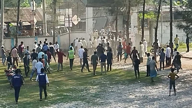 নোয়াখালীতে বাজারের ইজারা নিয়ে বিএনপির দুপক্ষে সংঘর্ষ, আহত ৫