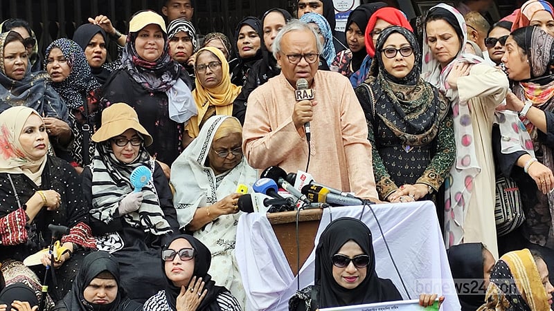 দুই আন্দোলনে বিভাজন কেন, প্রশ্ন রিজভীর