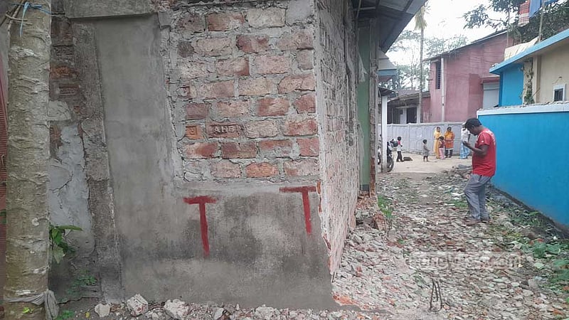 সিলেটে হিন্দু বাড়িতে ‘হামলা-ভাঙচুর’, থানায় অভিযোগ