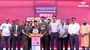 ওয়ালটন ফ্রিজ কিনে ‘মিলিয়নিয়ার’ ফরিদপুরের রাসেল ফকির