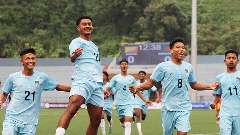 ভুটানকে হারিয়ে সেমি-ফাইনালে বাংলাদেশ