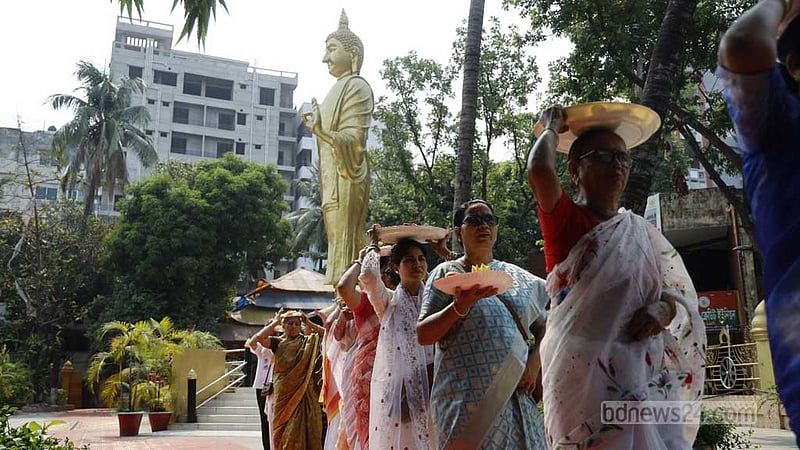 বিশ্ব শান্তির প্রত্যাশা বুদ্ধ পূর্ণিমায়