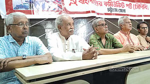 চট্টগ্রাম বন্দর-করিডোর নিয়ে মত না বদলালে ঈদের পর লং মার্চ: সিপিবি সভাপতি