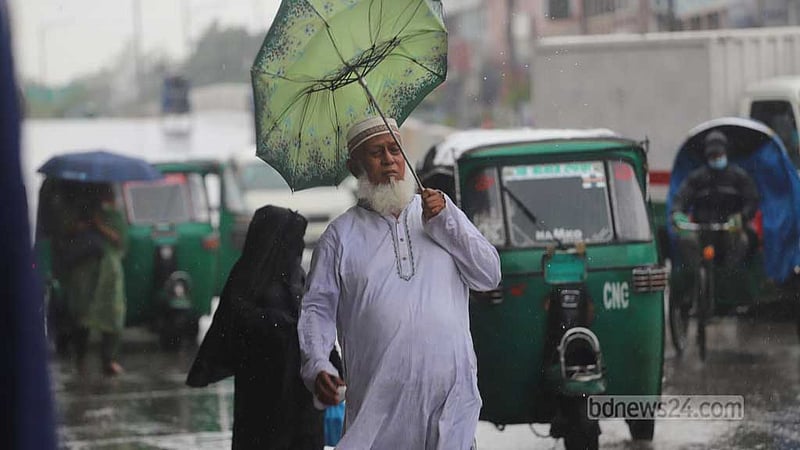 নিম্নচাপের প্রভাবে ২ দিন ভারি বৃষ্টির আভাস