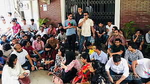 সাম্য হত্যা: ঢাবি উপাচার্য, প্রক্টরের পদত্যাগ দাবিতে ছাত্রদলের অবস্থান