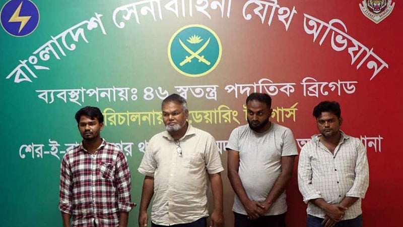 মোহাম্মদপুরের ‘সন্ত্রাসী এক্সেল বাবু’ গ্রেপ্তার