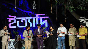 শুটিংয়ে ঝড়-বৃষ্টিতে ভাসে ইত্যাদির মঞ্চ, পর্বটি দেখা যাবে শুক্রবার