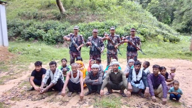 মৌলভীবাজার দিয়ে ২১ জনকে ঠেলে দিল বিএসএফ