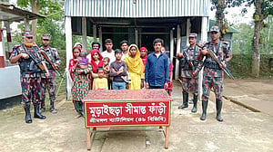 মৌলভীবাজার সীমান্ত দিয়ে ১৪ জনকে ঠেলে দিল বিএসএফ, বিজিবির হাতে আটক