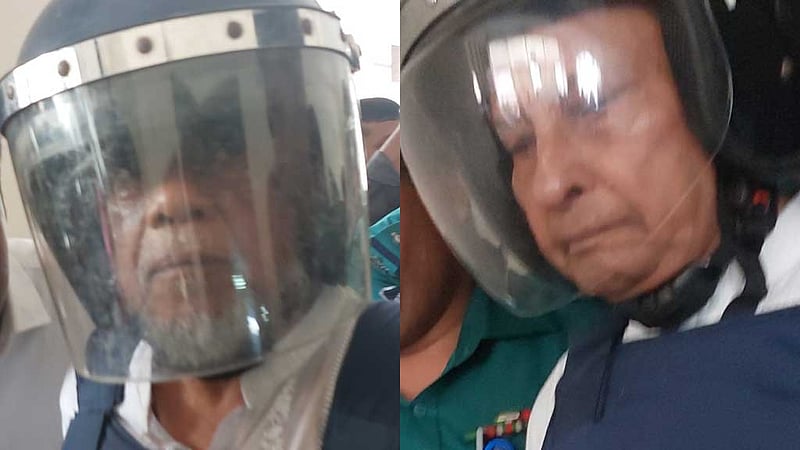 আমুর বসার জন্য চেয়ার চাইলেন শাজাহান খান, দাঁড়িয়ে বিমর্ষ ইনু