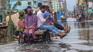 যেখানে বৃষ্টি মানেই ভোগান্তি