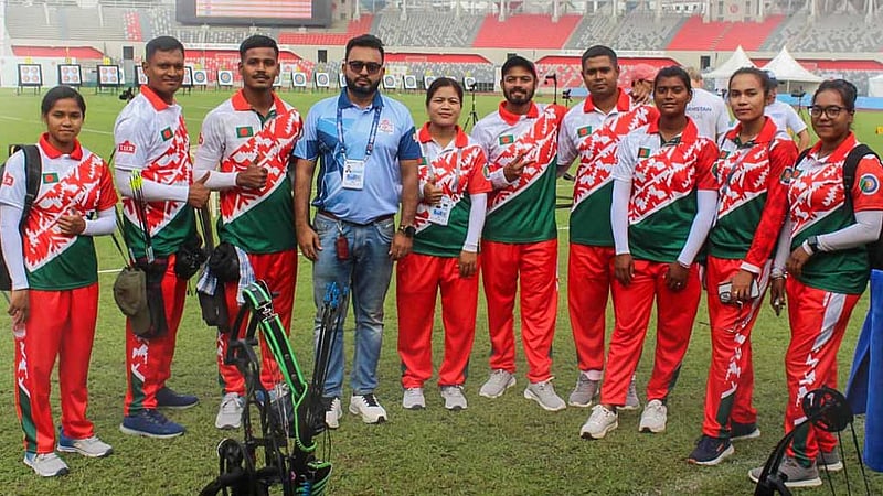 কোয়ালিফিকেশন রাউন্ডে বাংলাদেশি আর্চারদের মধ্যে উজ্জ্বল রাম কৃষ্ণ ও বন্যা