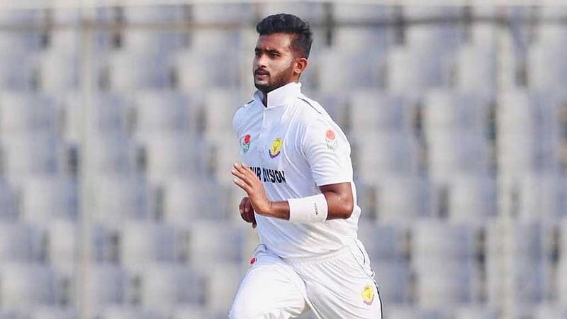 গালিবের তোপে ৫৯ রানেই শেষ চট্টগ্রাম, তানজিদকে ডাকছে সেঞ্চুরি