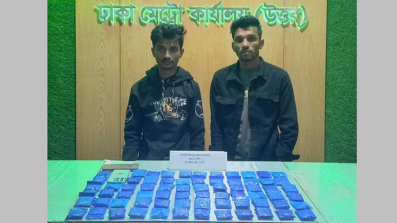 ১৪ হাজার ইয়াবাসহ কক্সবাজারের দুজন ঢাকায় গ্রেপ্তার