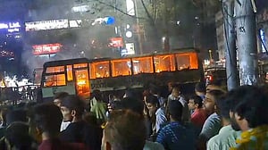 হঠাৎ আগুন-হাতবোমা? জনমনে প্রশ্ন-আতঙ্ক