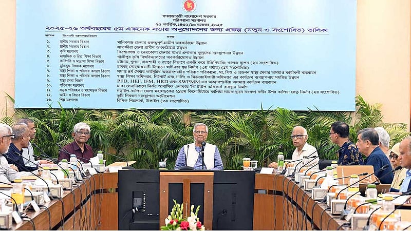 একনেকে ৭১৫০ কোটি টাকার ১২ প্রকল্প অনুমোদন