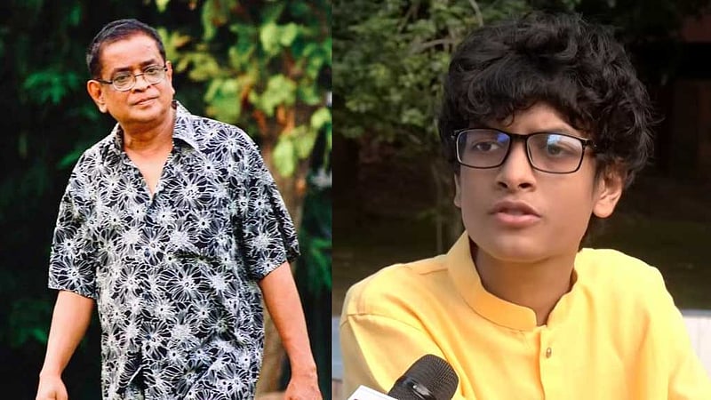 বাবার মত নির্মাতা হওয়ার স্বপ্ন হ‌ুমায়ূন পুত্র নিষাদের