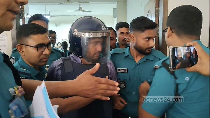 গাড়ি পোড়ানোর মামলায় ইস্কান্দার মির্জা ৫ দিনের রিমান্ডে