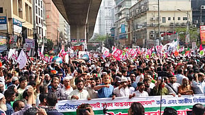 পাঁচ দাবিতে ঢাকার রাজপথে জামায়াতসহ ৮ দল