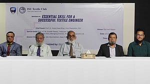 আইএসইউ টেক্সটাইল ক্লাবের উদ্যোগে শিক্ষার্থীদের পেশাগত দক্ষতা বৃদ্ধির উদ্যোগ