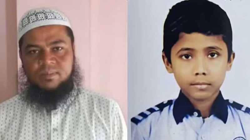 লক্ষ্মীপুরের বাড়িতে চিরশায়িত হলেন ভূমিকম্পে ঢাকায় নিহত বাবা-ছেলে