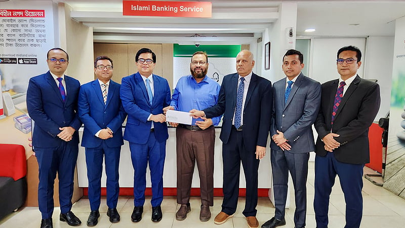প্রগতি ইন্স্যুরেন্স ও মিডল্যান্ড ব্যাংকের প্রথম ব্যাংকাস্যুরেন্স দাবি নিষ্পত্তি