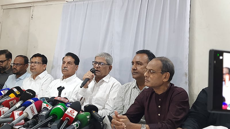 বাংলাদেশের ‘শত্রুরা’ ফের মাথাচাড়া দিচ্ছে: ফখরুল